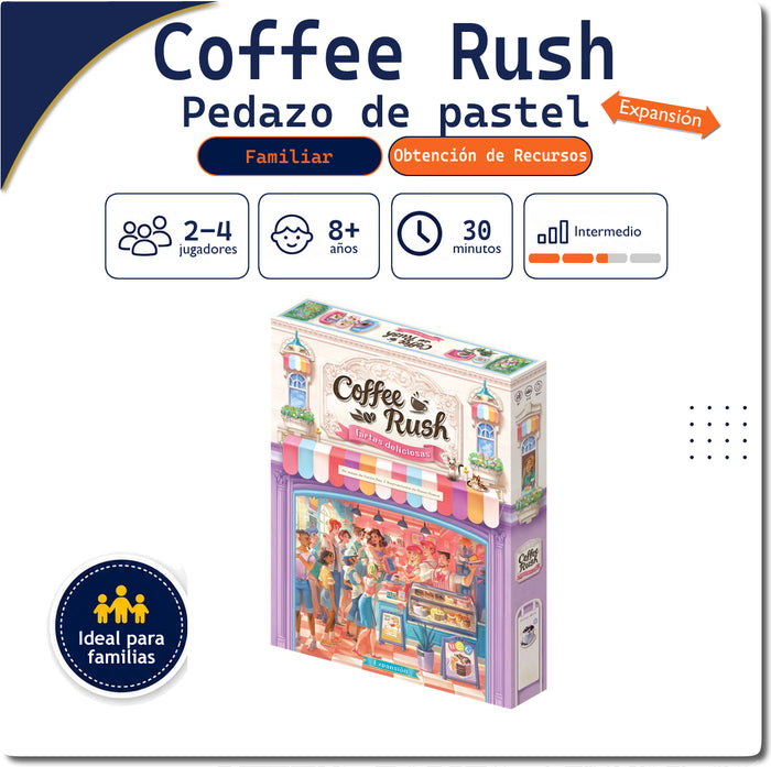 Coffe Rush - Pedazo de pastel (expansión)