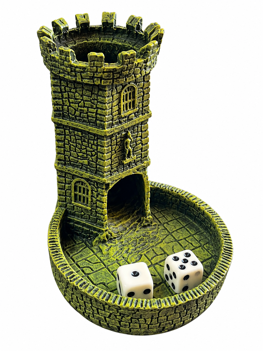 Torre Medieval – Tirador de dados de resina