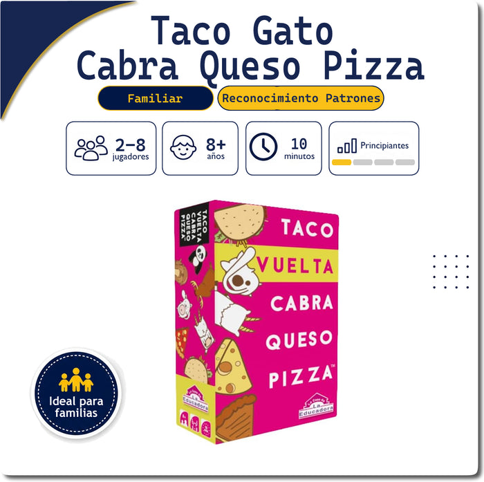 Taco Vuelta Cabra Queso Pizza